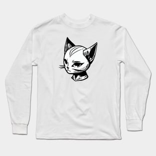 Catto face Long Sleeve T-Shirt